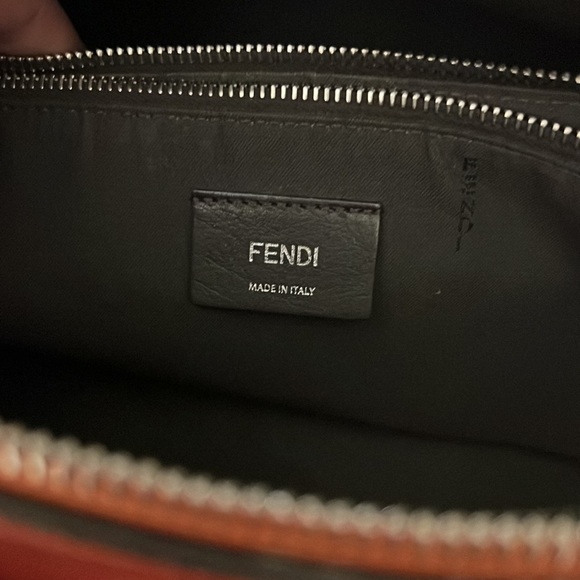 Fendi By The Way Bag Medium — Orange and Maroon - Picture 4 of 5